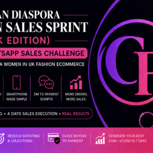UK Fashion Sales Sprint product image